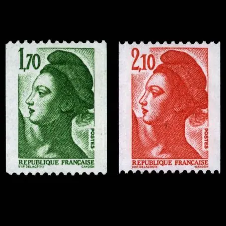 Timbres France Série N° 2321/2322 neuf sans charnière Garantie Incluse