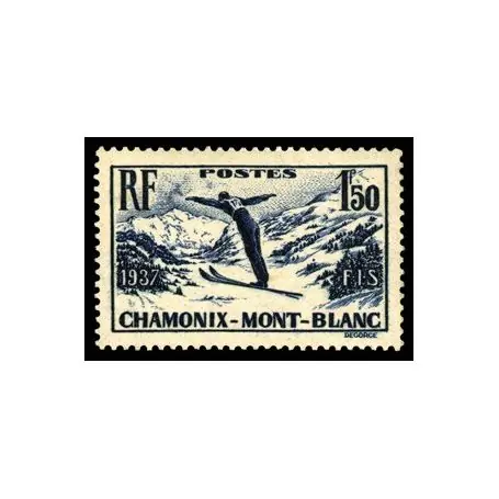 Exclusif Timbre France N° 334 neuf sans charnière