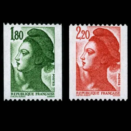 Vente Flash Timbres France Série N° 2378/2379 neuf sans charnière