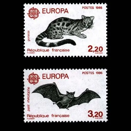 Timbres France Série N° 2416/17 neuf sans charnière Prix Promo