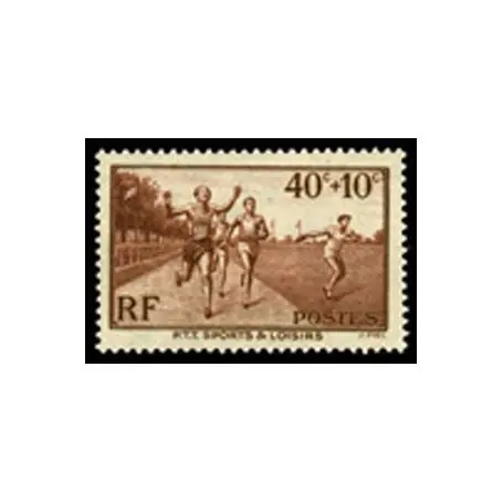 Fait Main Timbre France N° 346 neuf sans charnière