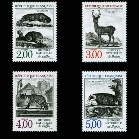 Timbres France Série N° 2539/42 neuf sans charnière Usine Directe