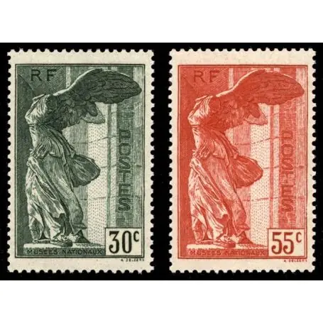 Livraison Express Timbres France Série N° 354/355 neuf sans charnière