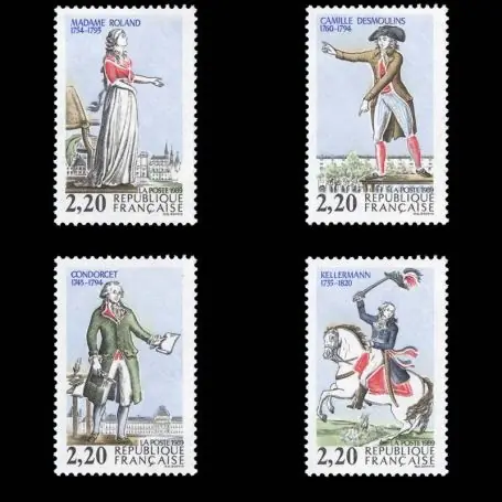 Timbres France Série N° 2592/95 neuf sans charnière Exclusif