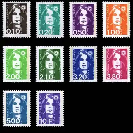 Prix Bas Timbres France Série N° 2617/26 neuf sans charnière