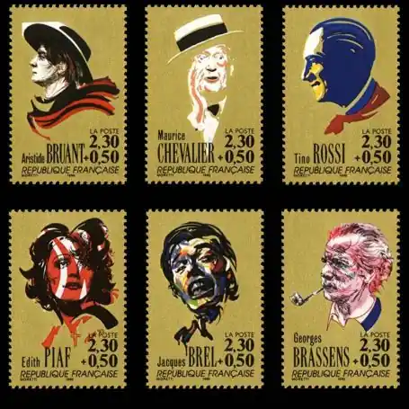 Affaire À Saisir Timbres France Série N° 2649/54 neuf sans charnière