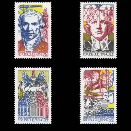 Timbres France Série N° 2667/70 neuf sans charnière Vente Flash