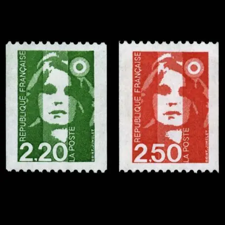 Seulement Aujourd’hui Timbres France Série N° 2718/2719 neuf sans charnière