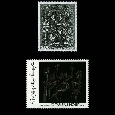 Timbres France Série N° 2730/2731 neuf sans charnière En Vogue