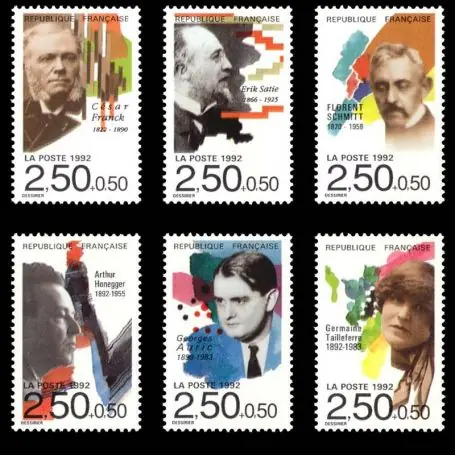 Timbres France Série N° 2747/52 neuf sans charnière Prix Bas