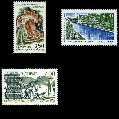 Timbres France Série N° 2763/2765 neuf sans charnière Top Vente