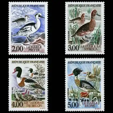 Timbres France Série N° 2785/88 neuf sans charnière Réduction