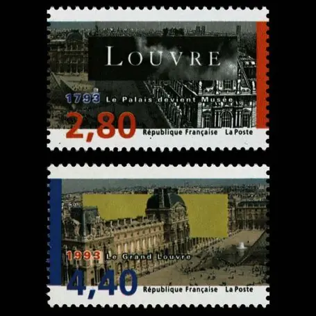 Expédition Rapide Timbres France Série N° 2851/2852 neuf sans charnière