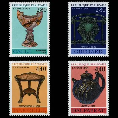 Dernier Modèle Timbres France Série N° 2854/57 neuf sans charnière