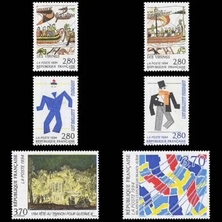 Promotion Timbres France Série N° 2866/71 neuf sans charnière