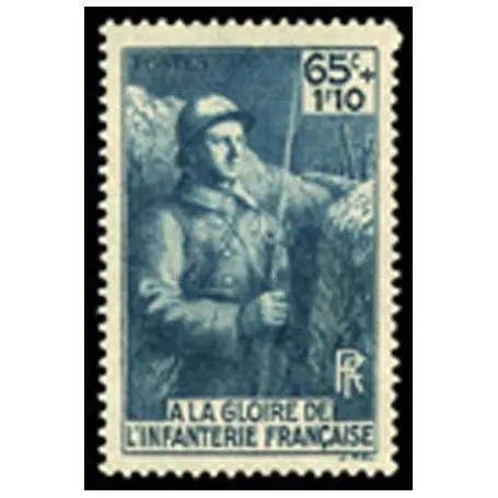 Nouveauté Timbre France N° 387 neuf sans charnière