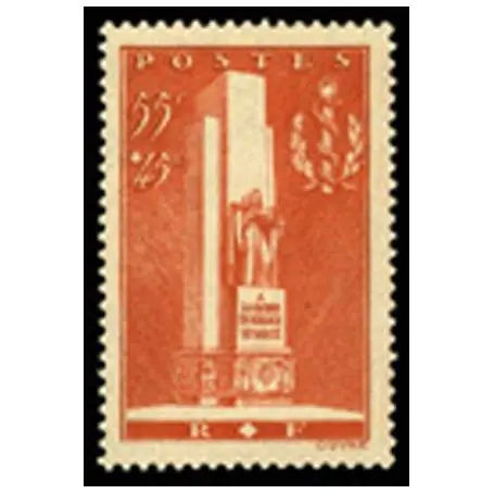 Authentique Timbre France N° 395 neuf sans charnière