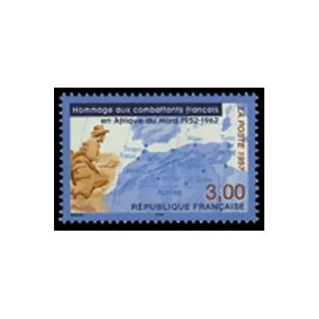 Fait Main Timbre France N° 3072 neuf sans charnière