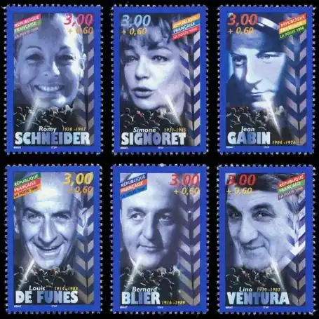 Prix Cassé Timbres France Série N° 3187/92 neuf sans charnière