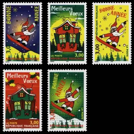 Timbres France Série N° 3200/04 neuf sans charnière Offre Du Jour