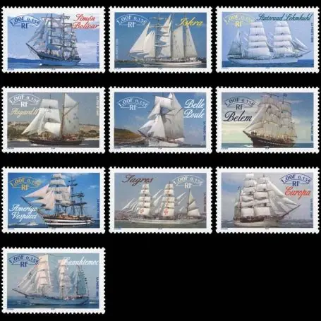 Expédition Rapide Timbres France Série N° 3269/78 neuf sans charnière