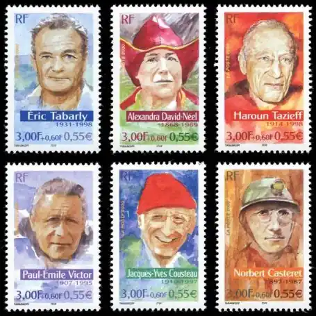 Pas Cher Timbres France Série N° 3342/47 neuf sans charnière