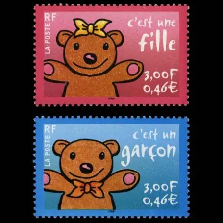 Timbres France Série N° 3377/3378 neuf sans charnière Nouvel Arrivage