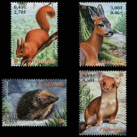 Vente Directe Timbres France Série N° 3381/84 neuf sans charnière