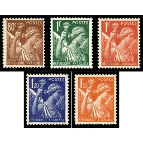 Expédié Aujourd’hui Timbres France Série N° 431/435 neuf sans charnière