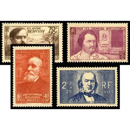 Timbres France Série N° 436/439 neuf sans charnière Nouveauté