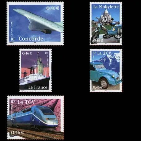 Meilleur Choix Timbres France Série N° 3471/75 neuf sans charnière