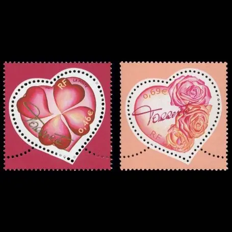 Timbres France Série N° 3538/3539 neuf sans charnière Prix Promo