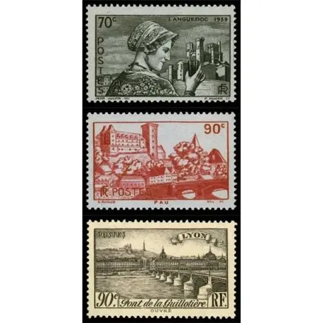 Timbres France Série N° 448/450 neuf sans charnière Commander Maintenant