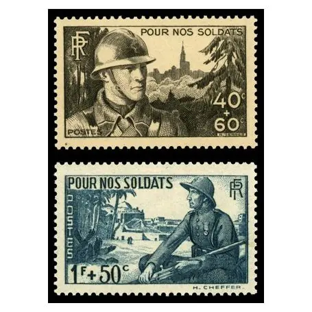 Timbres France Série N° 451/452 neuf sans charnière Offre Spéciale