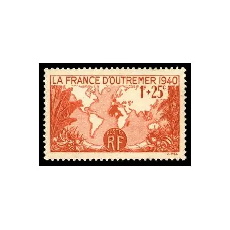 Fait Main Timbre France N° 453 neuf sans charnière