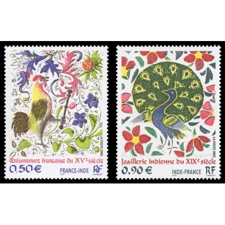 Timbres France Série N° 3629/3630 neuf sans charnière Promotion Saisonnière