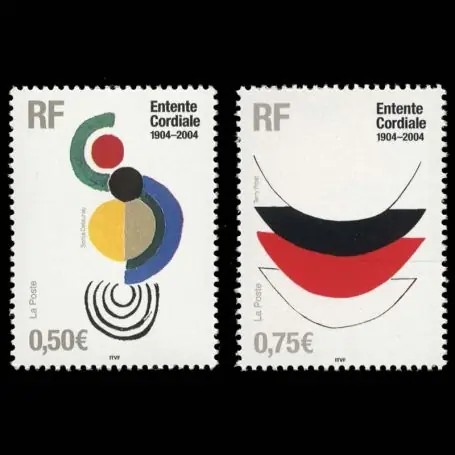 Timbres France Série N° 3657/3658 neuf sans charnière Prix Réduit