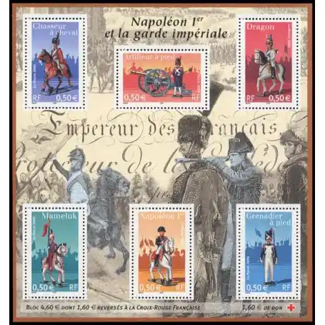 Marque Timbres France Série N° 3679/84 neuf sans charnière