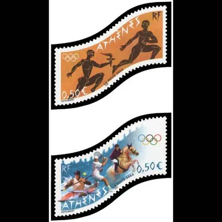 Timbres France Série N° 3686/3687 neuf sans charnière Livraison Gratuite