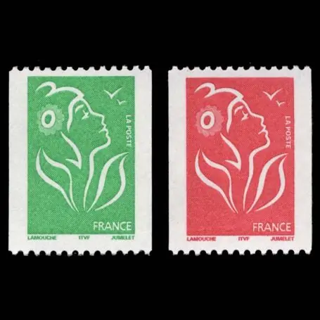 Promotion Timbres France Série N° 3742/3743 neuf sans charnière