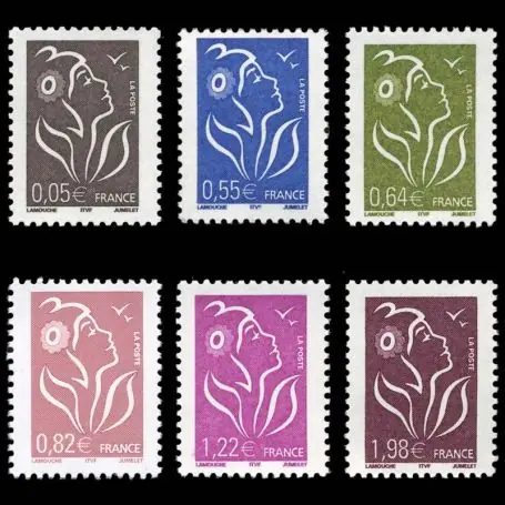 Offre Limitée Timbres France Série N° 3754/59 neuf sans charnière