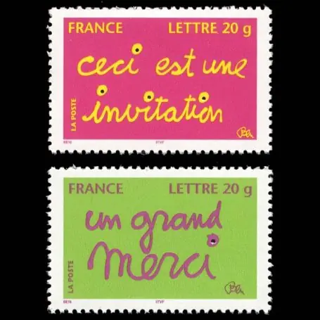 Timbres France Série N° 3760/3761 neuf sans charnière Vente Flash