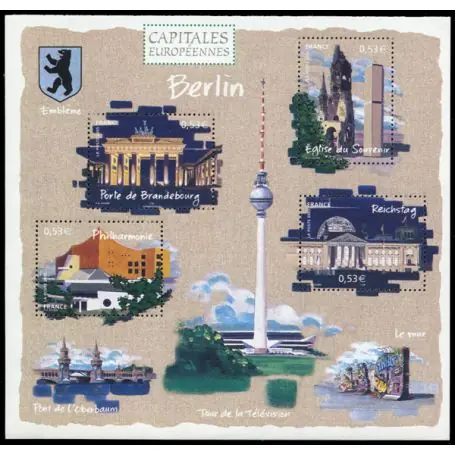 Timbres France Série N° 3810/13 neuf sans charnière Nouvelle Collection