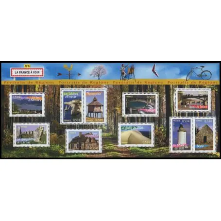 Nouveauté Timbres France Série N° 3814/23 neuf sans charnière