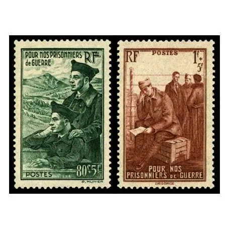 Populaire Timbres France Série N° 474/475 neuf sans charnière