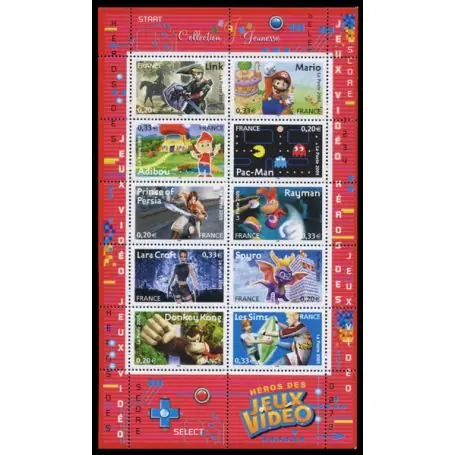 Nouvelle Collection Timbres France Série N° 3842/51 neuf sans charnière