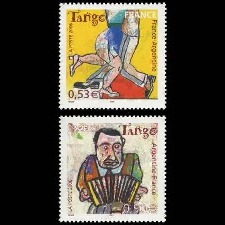 Dernier Modèle Timbres France Série N° 3932/3933 neuf sans charnière