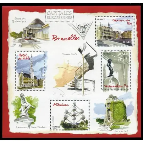 Bon Marché Timbres France Série N° 4073/76 neuf sans charnière