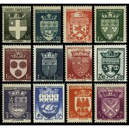 Achetez Aujourd’hui Timbres France Série N° 553/564 neuf sans charnière