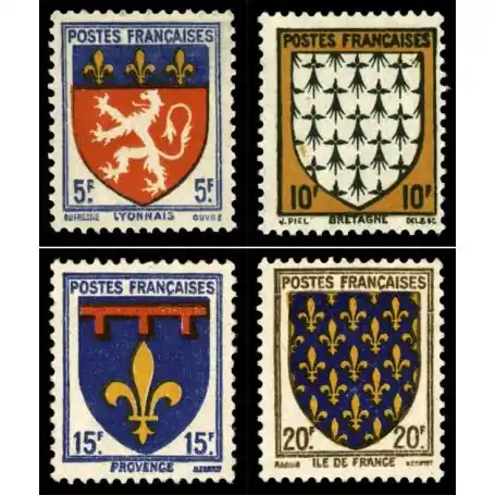 Timbres France Série N° 572/575 neuf sans charnière Bon Plan